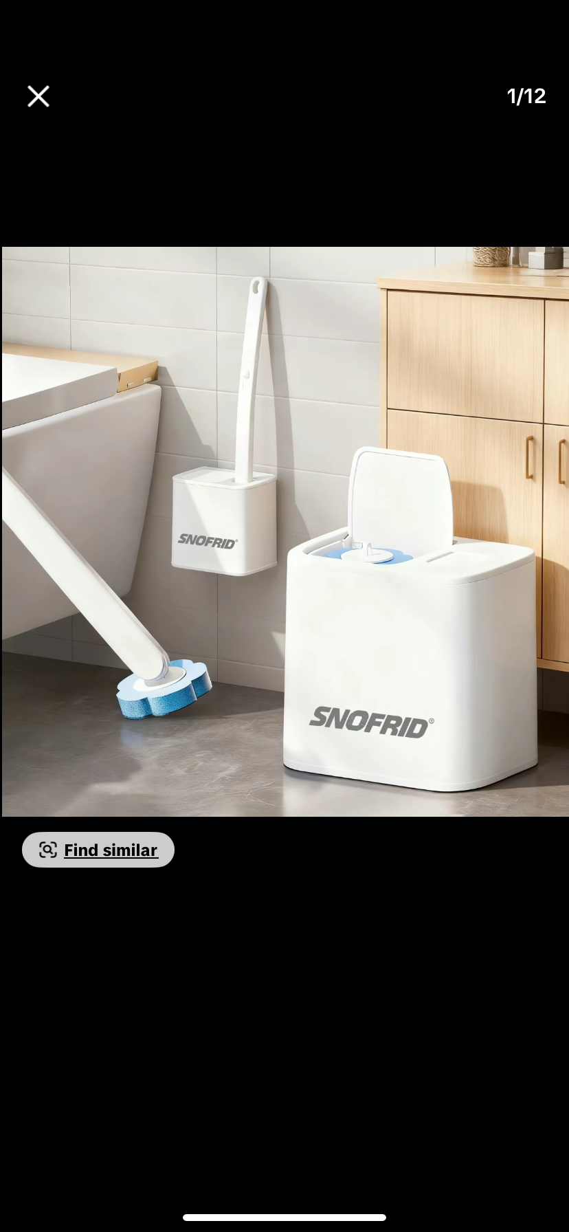 Snofrid Disposable Toilet Brush